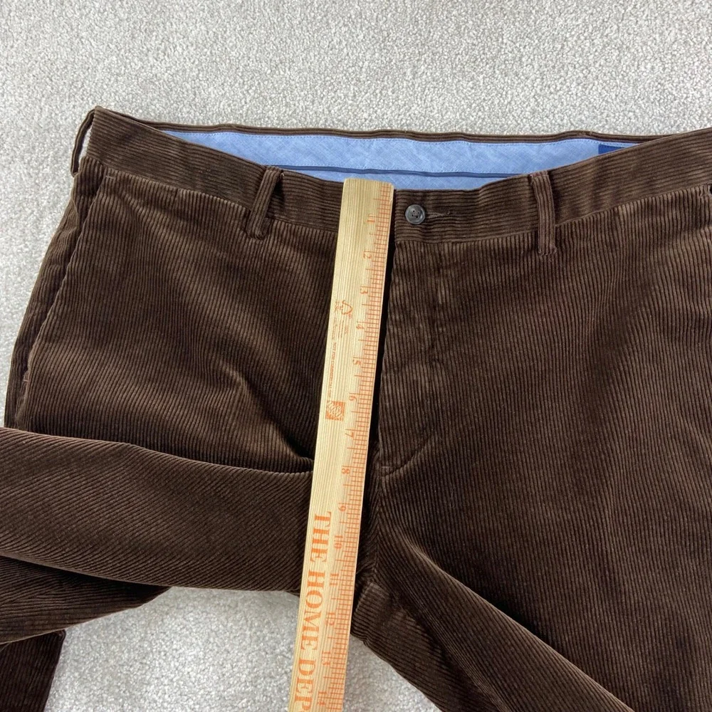 Polo Ralph Lauren Corduroy Pants Mens 38 Brown Classic Fit Stretch Trousers